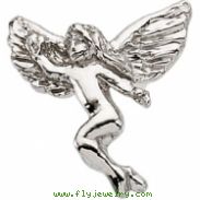 14K Yellow Gold Dancing Angel Lapel Pin