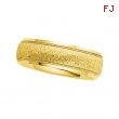 14K Yellow Gold Design Band