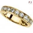 14K Yellow Gold Diamond Anniversary Band