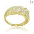 14K Yellow Gold Diamond Ring