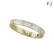 14K Yellow Gold Eternity Diamond Band