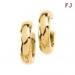 14K Yellow Gold Hinged Earring