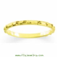 14K Yellow Gold Jesus I Trust In You Ring