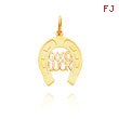 14K Yellow Gold Large 
