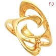 14K Yellow Gold Metal Fashion Ring