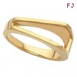 14K Yellow Gold Metal Fashion Ring