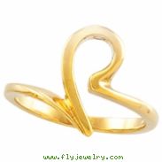 14K Yellow Gold Metal Fashion Ring