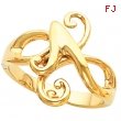 14K Yellow Gold Metal Fashion Ring