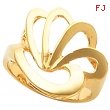 14K Yellow Gold Metal Fashion Ring