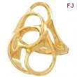 14K Yellow Gold Metal Fashion Ring