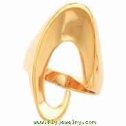 14K Yellow Gold Metal Fashion Ring