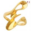 14K Yellow Gold Metal Fashion Ring