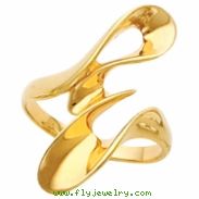 14K Yellow Gold Metal Fashion Ring