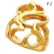 14K Yellow Gold Metal Fashion Ring