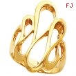 14K Yellow Gold Metal Fashion Ring