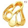 14K Yellow Gold Metal Fashion Ring