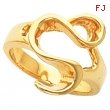 14K Yellow Gold Metal Fashion Ring