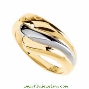 14K Yellow Gold Metal Fashion Ring