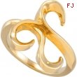 14K Yellow Gold Metal Fashion Ring