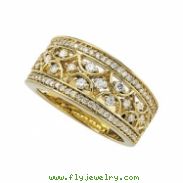 14K Yellow Gold ;p;diamond Diamond Ring