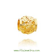 14K Yellow Gold Sea Life Ball Chain Slide