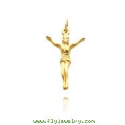 14K Yellow Gold Small Corpus Pendant