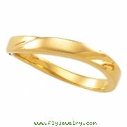 14K Yellow Gold Stackable Metal Fashion Ring