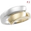 14K Yellow White Gold Metal Fashion Ring