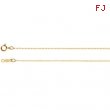 14kt White 18 INCH Polished LASERED TITAN GOLD ROPE CHAIN