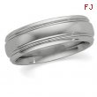 14kt White Band 09.00 NONE Complete No Setting Polished DESIGN BAND