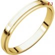 14kt Yellow 02.50 mm Flat Edge Band