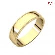 14kt Yellow 05.00 mm Light Milgrain Band