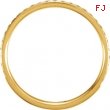 14kt Yellow 06.00 Polished 1/4 CTW Diamond Eternity Band