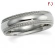 14kt Yellow 07.00 mm Comfort Fit Double Milgrain Band