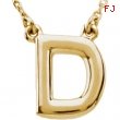 14kt Yellow D 16