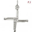 14KW 20.00X20.00 MM P ST. BRIDGETS CROSS PENDANT