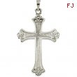 14KW 46.00X31.00 MM P CROSS PENDANT