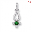 14KW Family Jewelry Diamond Semi-Set Pendant