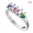 14KW Family Jewelry Diamond Semi-Set Ring