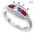 14KW Family Jewelry Diamond Semi-Set Ring