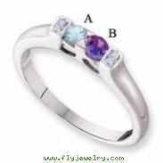 14KW Family Jewelry Diamond Semi-Set Ring