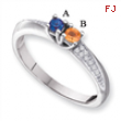 14KW Family Jewelry Diamond Semi-Set Ring