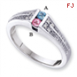 14KW Family Jewelry Diamond Semi-Set Ring