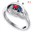 14KW Family Jewelry Diamond Semi-Set Ring