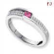 14KW Family Jewelry Diamond Semi-Set Ring