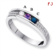 14KW Family Jewelry Diamond Semi-Set Ring