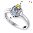 14KW Family Jewelry Diamond Semi-Set Ring