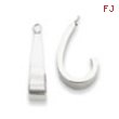 14kw J Hoop Earrings Jackets