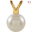 14KY 06.00 MM P CULTURED PEARL PENDANT