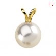 14KY 08.00 MM P CULTURED PEARL PENDANT